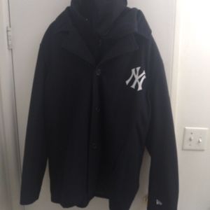 used pelle pelle true religion jacket and new york yankess peacoat